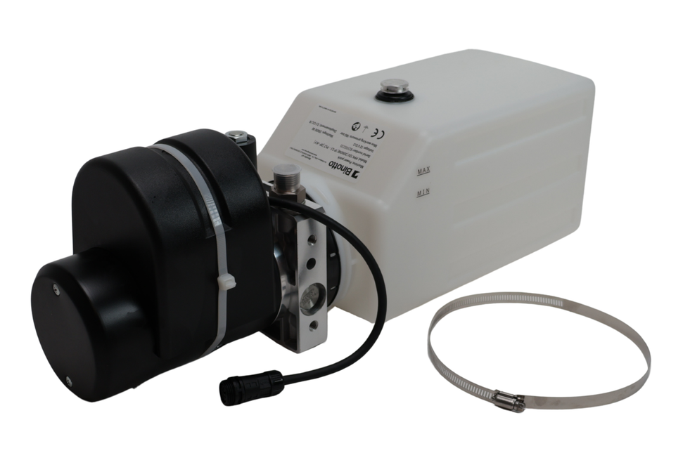 Binotto Hydraulische pomp - enkelwerkend 12V/2kW - 8 liter - powerpack
