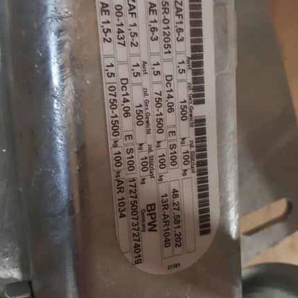 BPW BPW oplooprem aanhanger - ZAF 1.6-3 - maximaal trekvermogen: 1500 kg - incl. neuswielconsole aan de zijkant