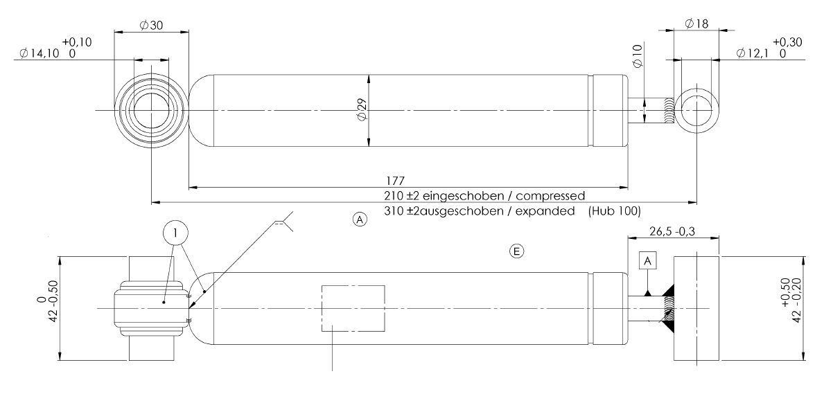 BPW BPW oploopremdemper ZAV 3,5 1A