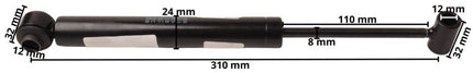 BPW Oploopremdemper ZAF 1,5-2 Lengte 310 mm