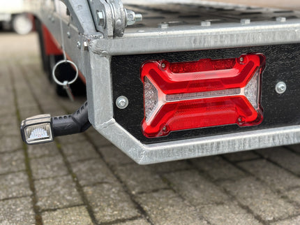 Brian James Brian James T6 autotransporter - 500x210 cm laadoppervlakte -3500 kg bruto laadvermogen -  hydraulisch kantelbaar met oprijklep