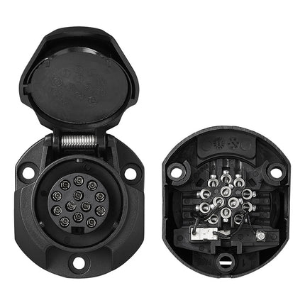Cantonal 13-polige stekkerdoos met microswitch