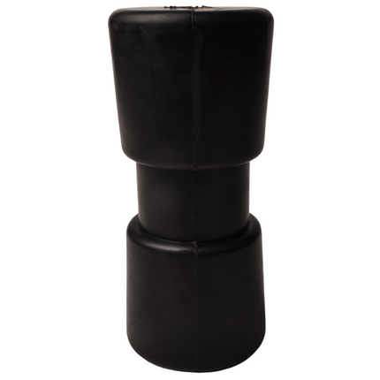 Cantonal 188x83 mm kielrol zwart 21 mm naafdiameter