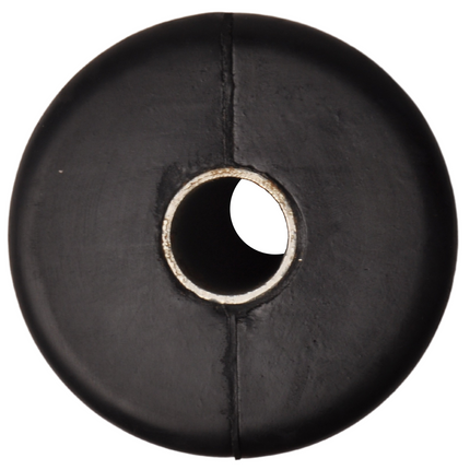 Cantonal 188x83 mm kielrol zwart 21 mm naafdiameter