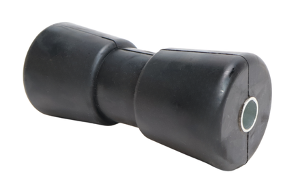 Cantonal 188x83 mm kielrol zwart 21 mm naafdiameter