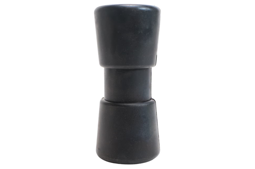 Cantonal 188x83 mm kielrol zwart 21 mm naafdiameter