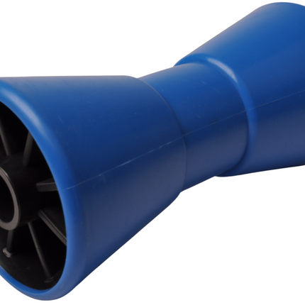 Cantonal 200x104 mm kielrol blauw 22 mm naafdiameter