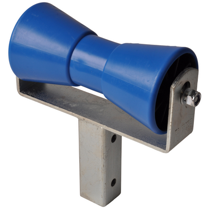 Cantonal 200x85 mm kielrol blauw compleet op T steun