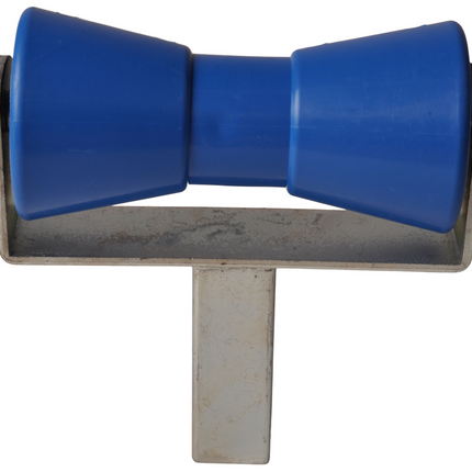 Cantonal 200x85 mm kielrol blauw compleet op T steun