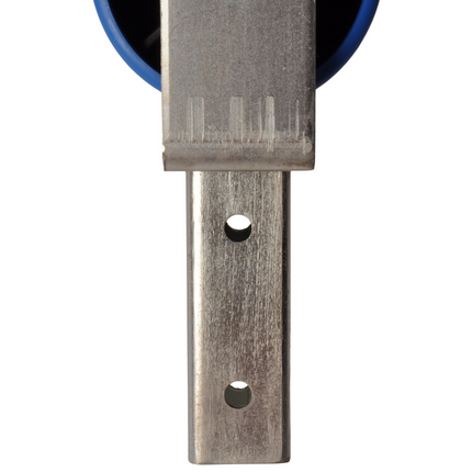 Cantonal 200x85 mm kielrol blauw compleet op T steun