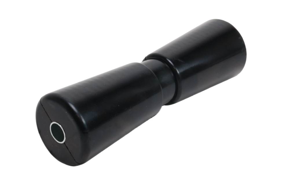 Cantonal 290x82 mm kielrol zwart 21 mm naafdiameter