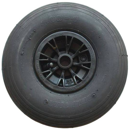 Cantonal 3.00-4 4PR Boeggeleiding Freewheel boottrailer