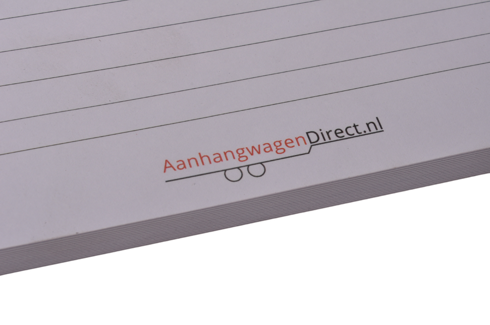 Cantonal Aanhangwagendirect.nl kladblok - A5 formaat
