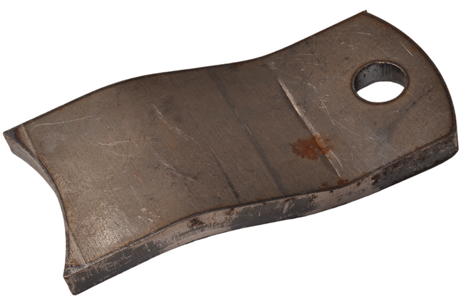 Cantonal Aanlasplaat schokbreker gebogen