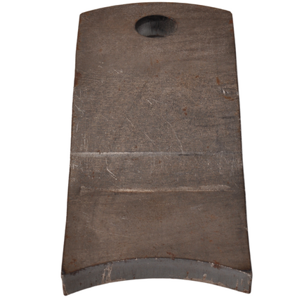 Cantonal Aanlasplaat schokbreker gebogen