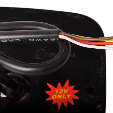 Cantonal Achterlicht 5 functies 107x107x23 mm - LED