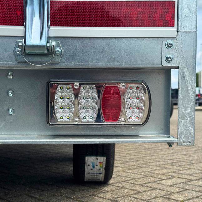 Cantonal Achterlicht Aspöck connector 228x106x55 mm - volledig LED en Plug&Play - rechts
