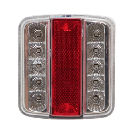 Cantonal Achterlicht - Cantonal LED - links - 100x100x35 mm - klein formaat