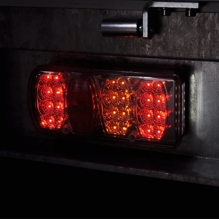 Cantonal Achterlicht - Cantonal LED - links - 228x100x53 mm - 5-polige connector