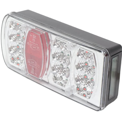Cantonal Achterlicht - Cantonal LED - links - 228x100x53 mm - 5-polige connector