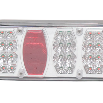 Cantonal Achterlicht - Cantonal LED - links - 228x100x53 mm - 5-polige connector