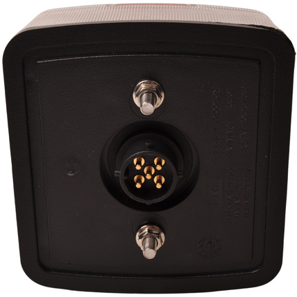 Cantonal Achterlicht - Cantonal LED - links/rechts - 4 functies - 105x98x35 mm - 5-polige connector