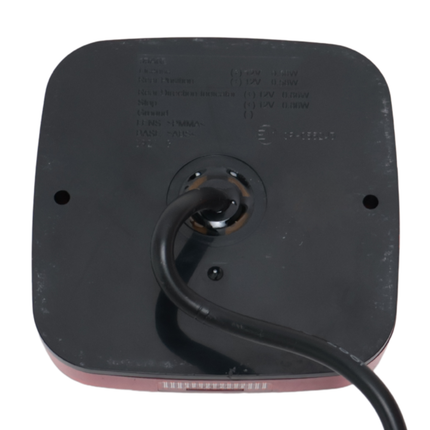 Cantonal Achterlicht - Cantonal LED - links/rechts - 5 functies - 107x107x23 mm