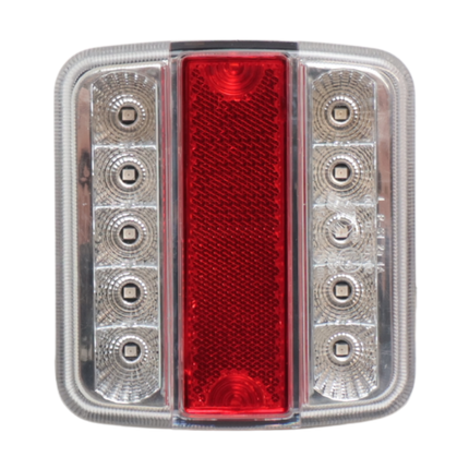 Cantonal Achterlicht - Cantonal LED - rechts - 100x100x35 mm - klein formaat