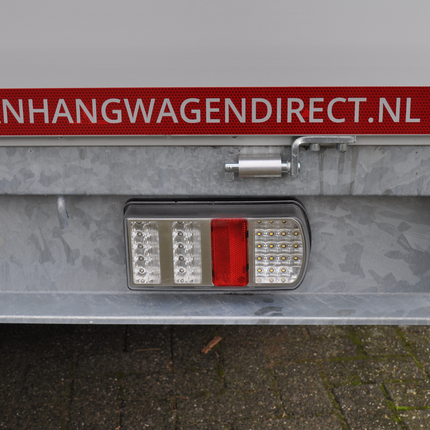 Cantonal Achterlicht - Cantonal LED - rechts - 228x106x55 mm - losse draad aansluiting - alle functies