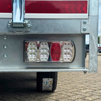 Cantonal Achterlicht - Cantonal LED - rechts - 5-polige connector - 228x100x53 mm