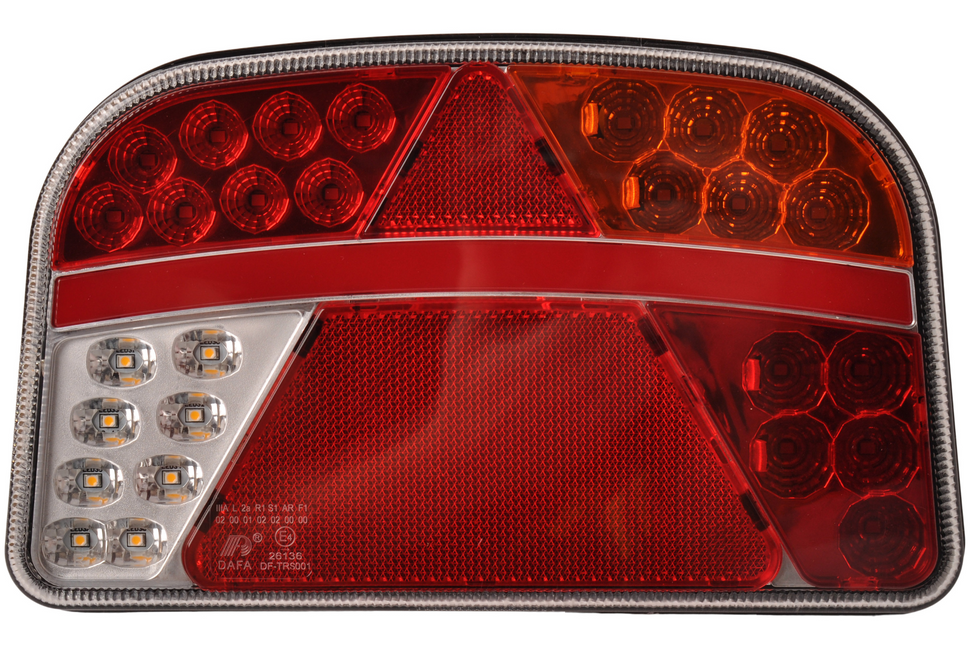 Cantonal Achterlicht - Cantonal LED - rechts - 8-polige connector - Plug & Play