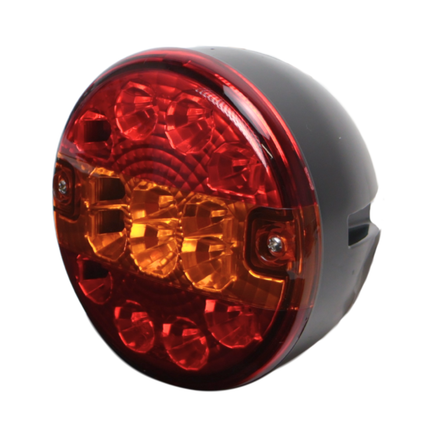 Cantonal Achterlicht - Cantonal LED - rond - 140x80 mm