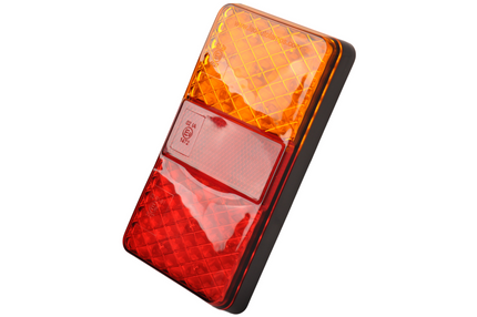 Cantonal Achterlicht - Cantonal - verticaal - 80x150x24 mm - 3 functies