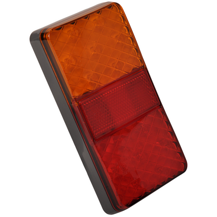 Cantonal Achterlicht - Cantonal - verticaal - 80x150x24 mm - 3 functies