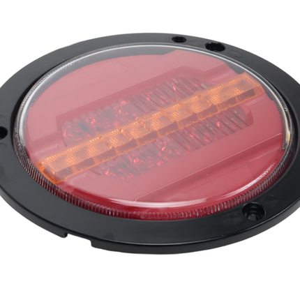 Cantonal Achterlicht - Cantonal - verzonken chroom - 155,4x42,7 mm