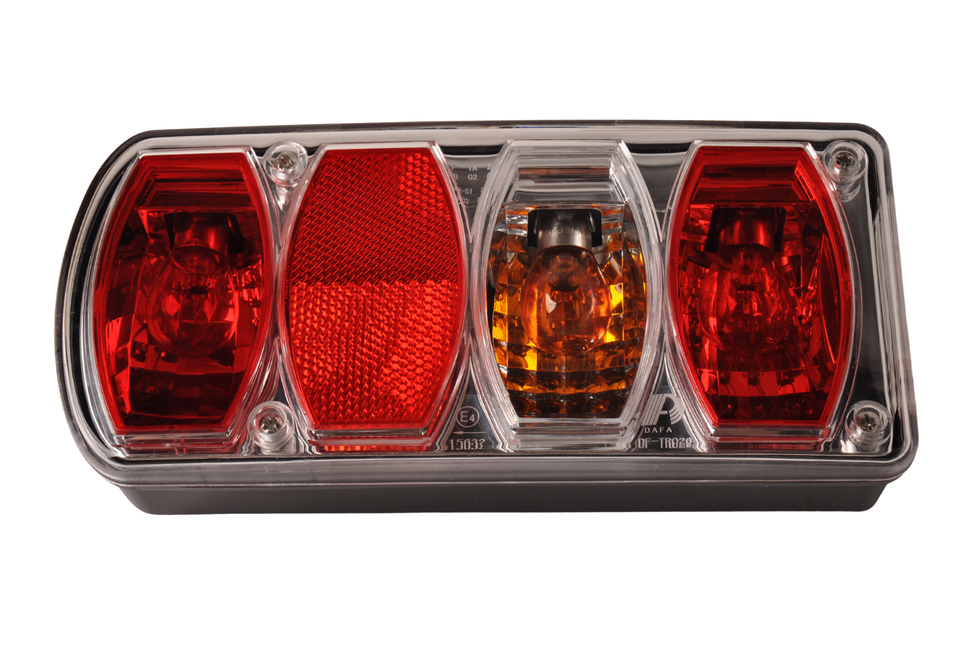 Cantonal Achterlicht - Cantonal - Vintage - links - 220x100x55 mm