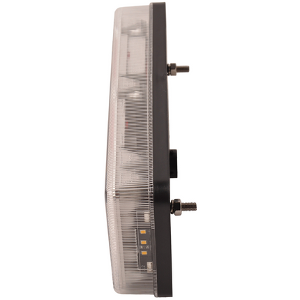 Cantonal Achterlicht - Glotrac - LED - links - 230x105x40 mm - inclusief mistlamp en reflector