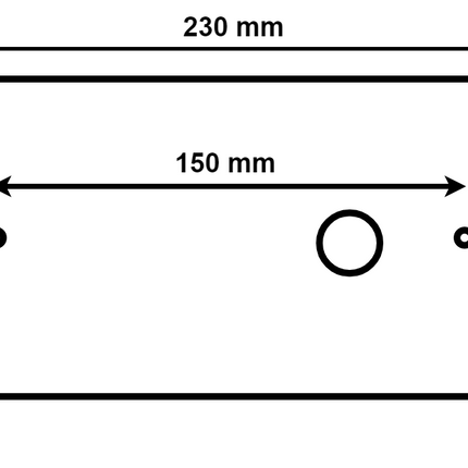 Cantonal Achterlicht - Glotrac - LED - links - 230x105x40 mm - inclusief mistlamp en reflector