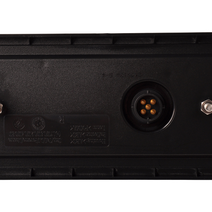 Cantonal Achterlicht - Glotrac - LED - rechts - 230x105x40 mm - inclusief achteruitrijverlichting en reflector