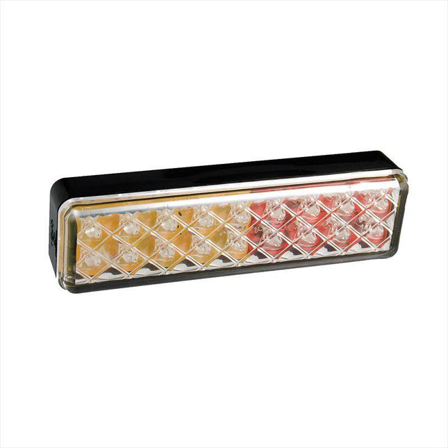 Cantonal Achterlicht LED 135x38x24 mm - 3 functies LED