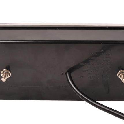 Cantonal Achterlicht met Aspöck connector 228x100x53 mm - volledig LED en Plug&Play - links