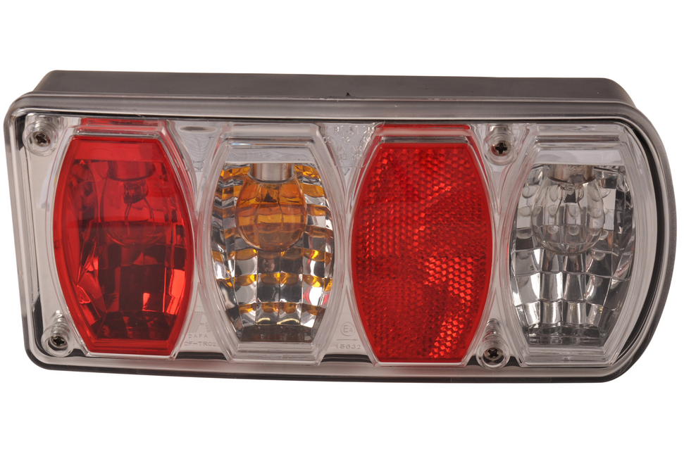 Cantonal Achterlicht Vintage Rechts (220x100x55 mm)