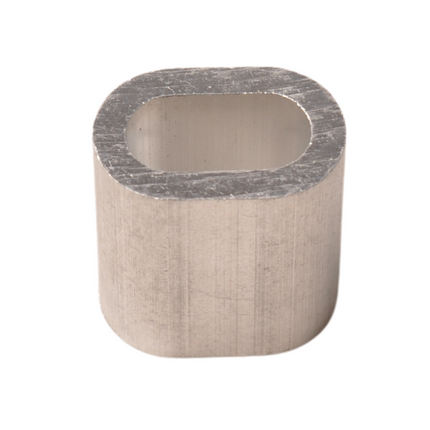 Cantonal Aluminium klemkous voor 6 mm staaldraad