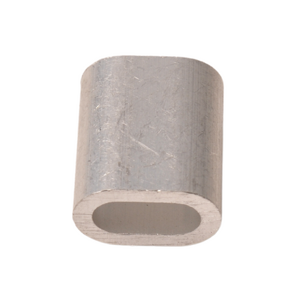 Cantonal Aluminium klemkous voor 6 mm staaldraad
