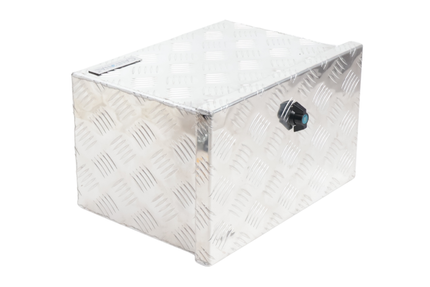 Cantonal Aluminium traanplaat disselkist - 400x240x300 mm