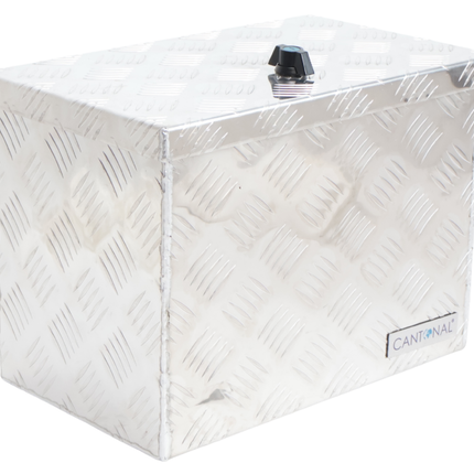 Cantonal Aluminium traanplaat disselkist - 400x240x300 mm