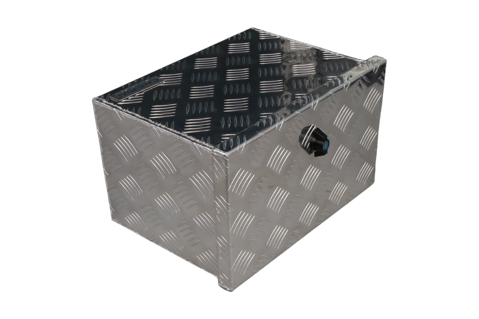 Cantonal Aluminium traanplaat disselkist - 400x240x300 mm