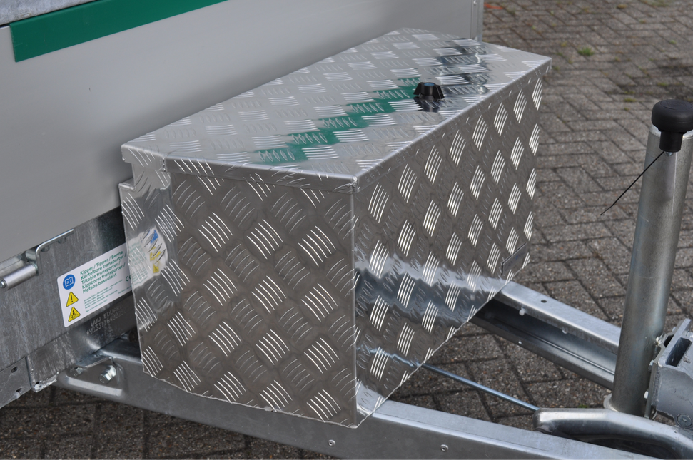 Cantonal Aluminium traanplaat disselkist 760x380x400 mm