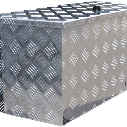 Cantonal Aluminium traanplaat disselkist 76x38x40 cm