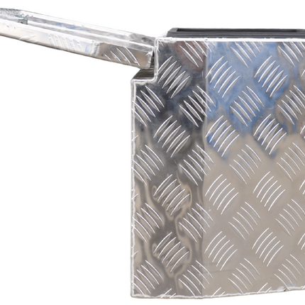 Cantonal Aluminium traanplaat disselkist 76x38x40 cm